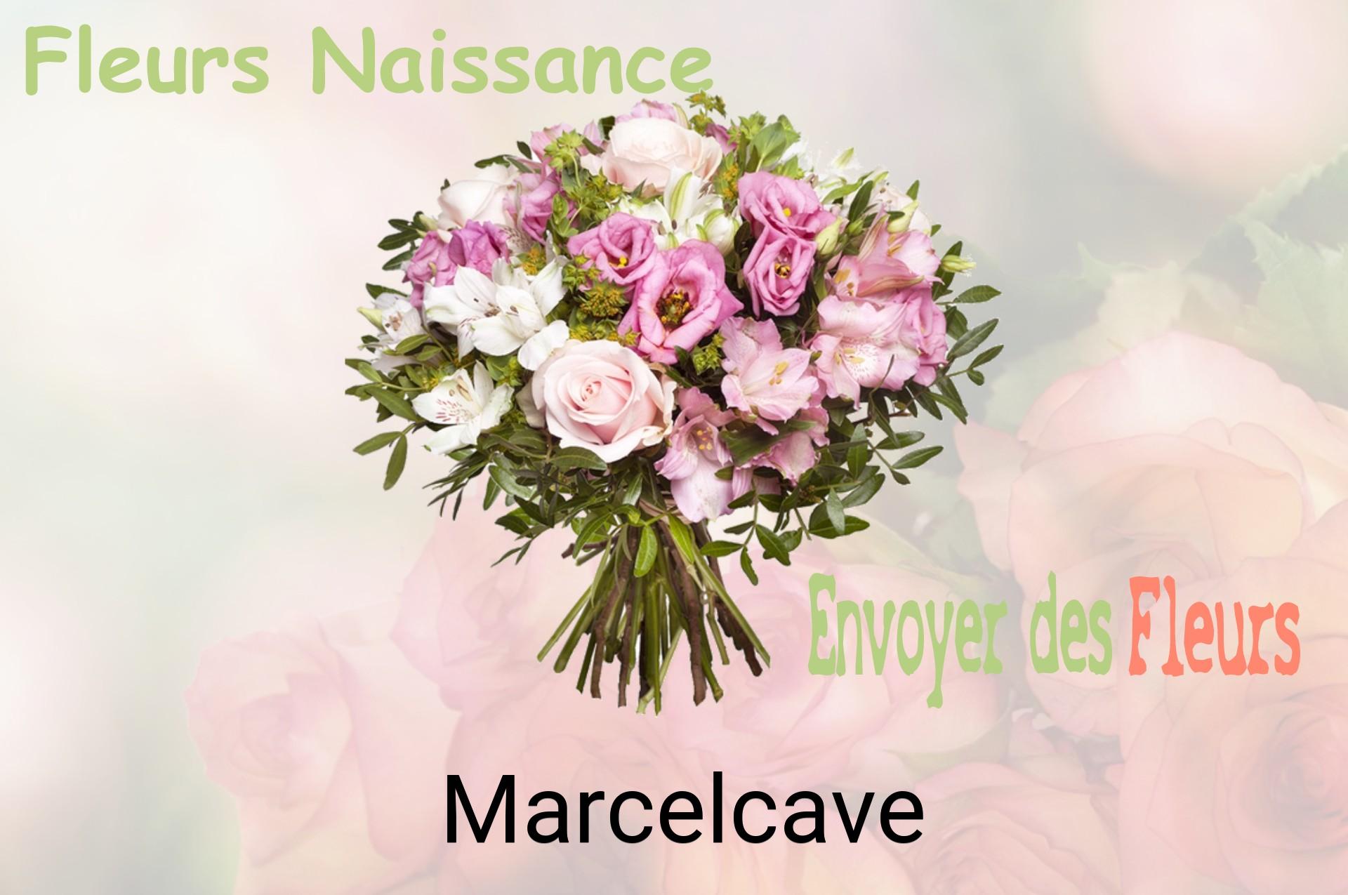 Bouquet de fleurs de naissance livré à Marcelcave